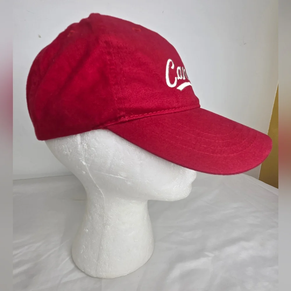 Vibrant Red Cotton Cap With Canada Embroidered - Picture 2 of 6